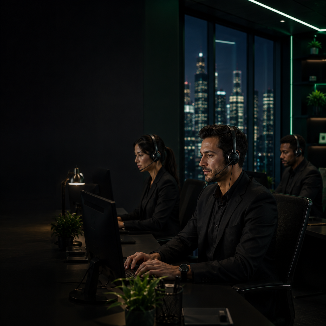 Professional customer support team at E Funded